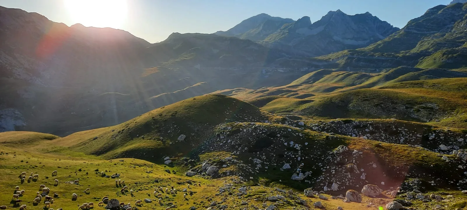 mountain sunset